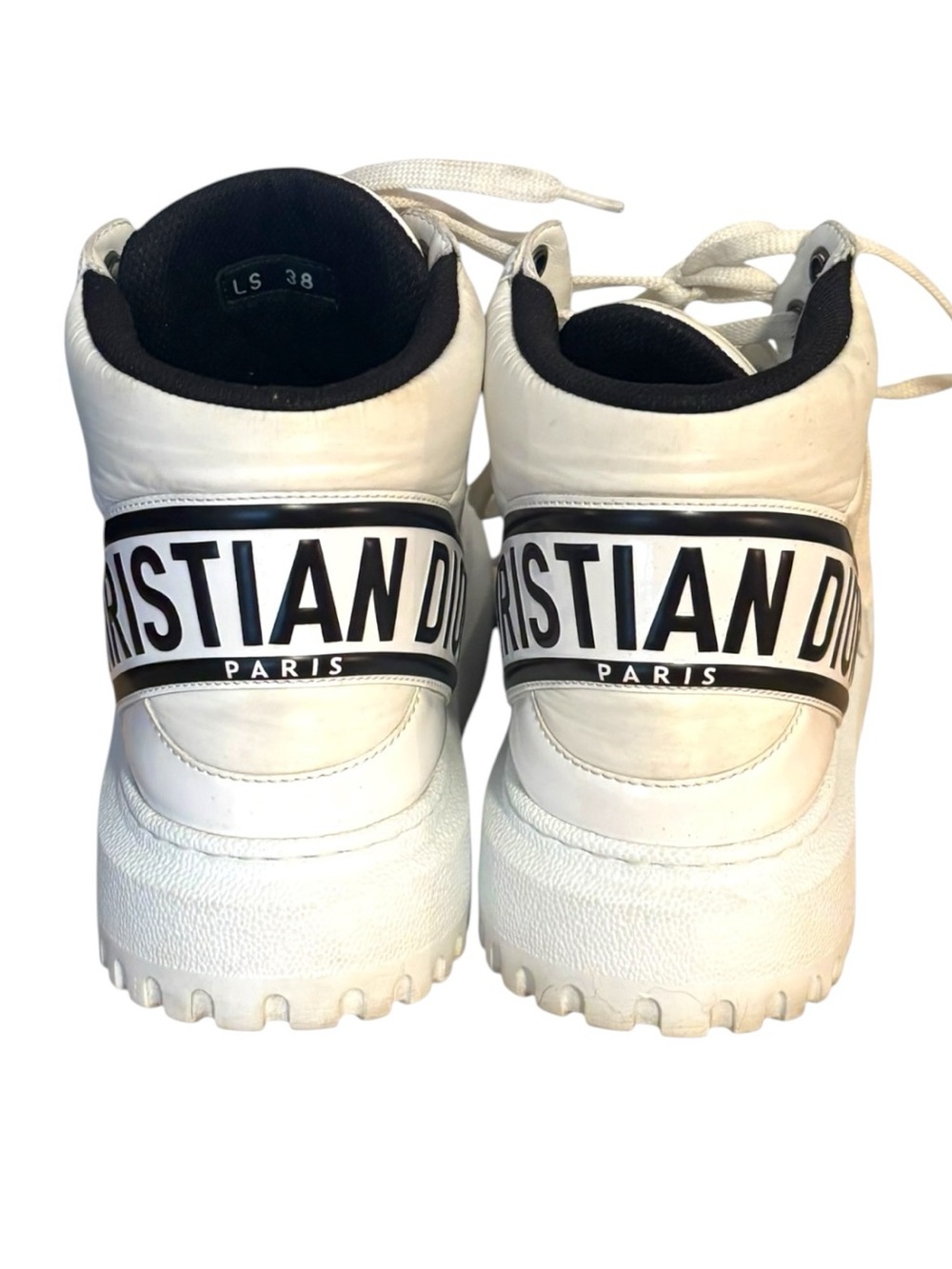 Christian Dior D-Player High Top Sneakers - Picture 3 of 11